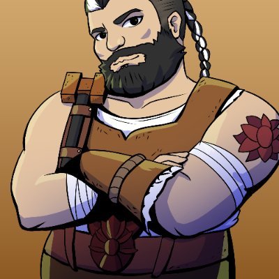 Blacksmith1412's profile picture. I like games🎮, mainly JRPGs, love their weapons and mecha designs -
I like shooting games🔫 too, very bad at aiming though, no horror please🚫👻 |weapon fanart