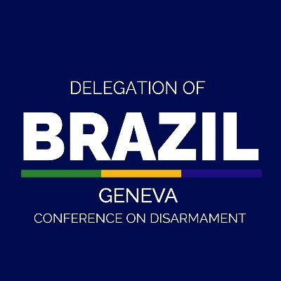 Official profile of the Permanent Delegation of Brazil to the Conference on Disarmament in Geneva
https://t.co/eNJpmuMYrJ