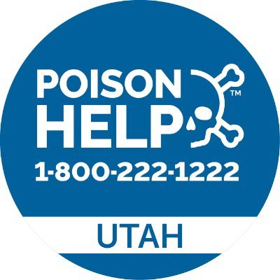 Utah Poison Control Center is available 24/7-a free service for poison help and information-call 1-800-222-1222. Twitter not monitored for poison emergencies.