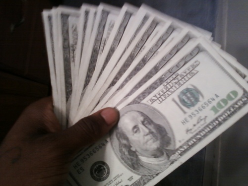 Get money is all...