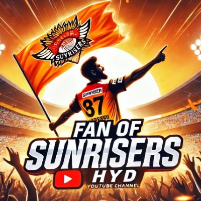 fanofsrhhyd's profile picture. Welcome to the official #OrangeArmy Fan club. I’m Fan since #ipl2016 🏏🔥 #BleedOrange 🦅 @sunrisers #SRH #fanpoll , Youtube Live, Movies, current affairs