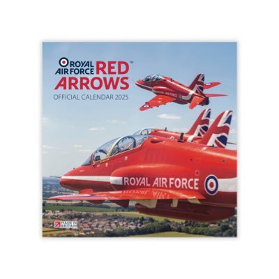 Royal Air Force Red Arrows Official 2025 Calendar