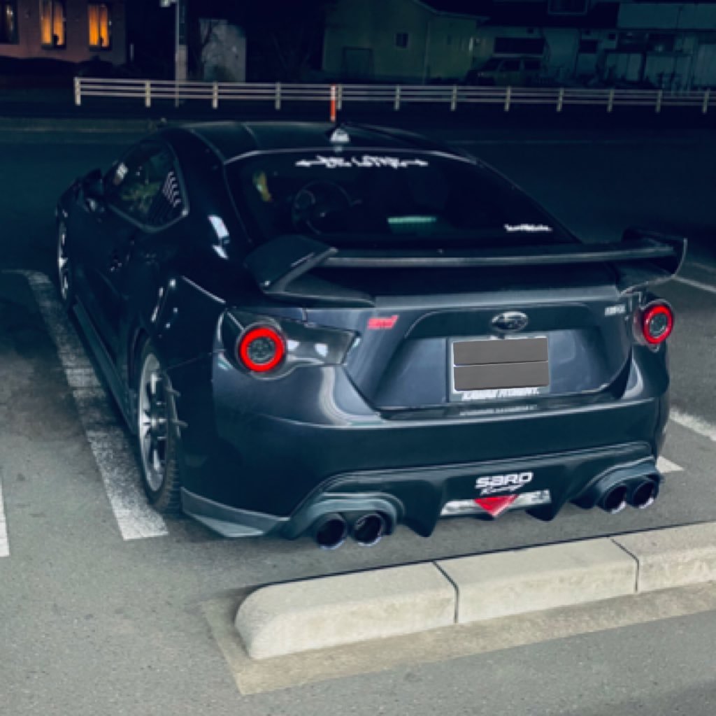群馬でBRZとか言う車乗ってます。
