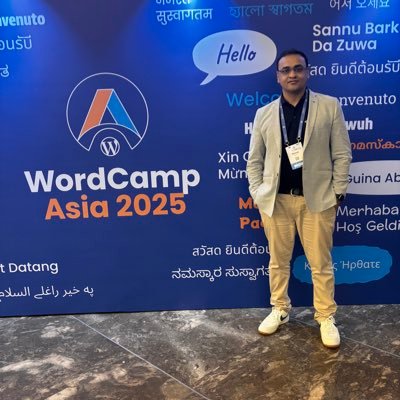 Sports lover!🏏🎱🚴♀️Dreamer, Learner, #WordPress Consultant 👨🏻💻 @WordCampAsia Speaker 📣 Thinker @creedallyofcl , WordPressVIP Agency