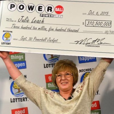 I'm Julie leach the Michigan power ball winners of $310millions I'm giving out$100,000 to my first 1k followers to help the needy and the poor