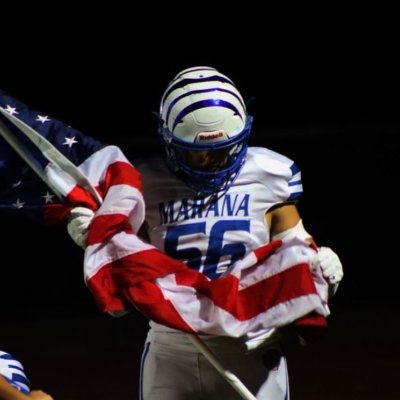 Marana high school/c/o 2026 / RE/LE/OLB 6’1 232/4.85 40 3.3GPA NCAA: 2409420317 520-867-5175/elderjustin301@gmail.com