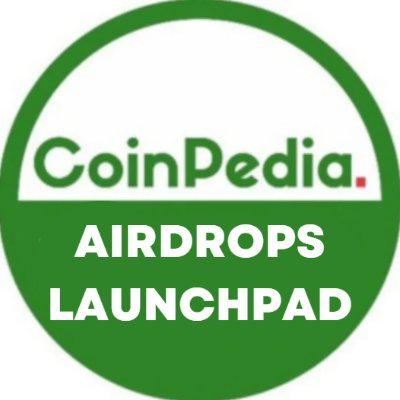 CoinPediaNinja's profile picture. Community Manager @MarketCoinpedia
#Crypto Airdrops & Launchpads | IDO/ICO/IEO Updates