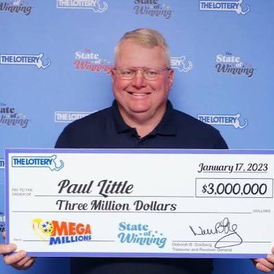 Paul little of Lakeville,MA,Winnner of a $3 Million Mega Millions Ticket, giving back the society by paying credit card debts and the old veterans!.😊🇺🇸