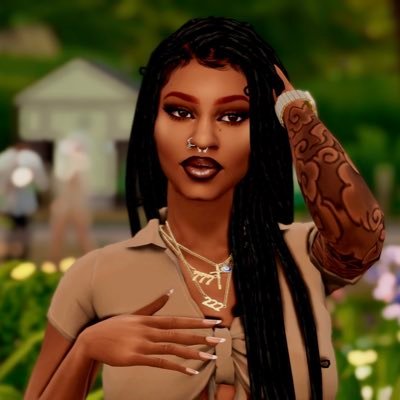 💫Black Simmer/Gamer💫 | She/Her | 90s bby✨ | 🌈&👰🏾♀️💍 | PC/PS4/Switch | 🌬️🍃 | EA ID: xxLukewarmLava_ 💚✨