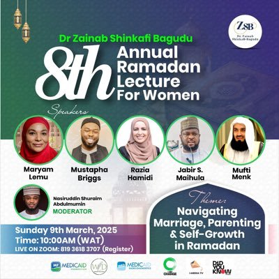 DR ZAINAB S BAGUDU RAMADAN LECTURE 4 WOMEN Profile