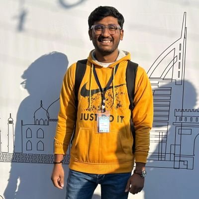 Software Engineer|| Coder || Leaning Enthusiastic ||
Connect:https://t.co/iu0TxSlZnM
Github:https://t.co/aobHNRjFyX