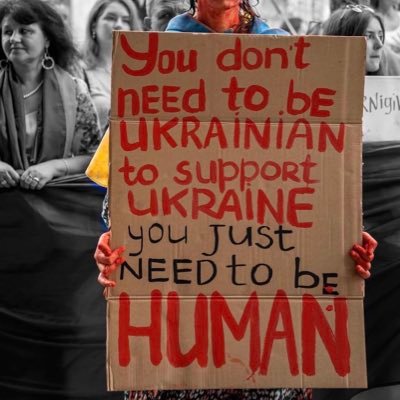 I am French and I support Ukraine and its president. Our European future depends on Ukraine's freedom !