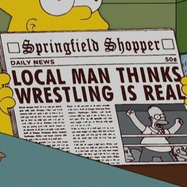 Titulares parodia del mundo del wrestling. Cuenta inspirada en la genial @MarcaScroll.