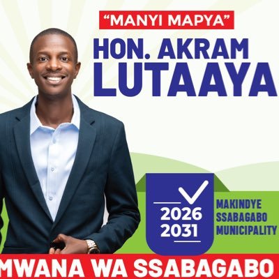 📌Incoming MP for Makindye Ssabagabo Muncipality. 📌Passionate about community empowerment & sustainable development 📌Advocate for youth & women’s rights