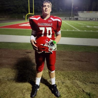 JaydenHesterHLs's profile picture. East Surry High School | Football 🏈 | Class of 2028 | 6'4 | 240lbs | OL/DL | 3.3 GPA | Honors
