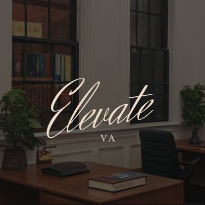 _elevate_va_'s profile picture. 🚀 Elevate VA is a Virtual Assistant service dedicated to helping social entrepreneurs and community leaders with Admin Support and Lead Generation. ✨