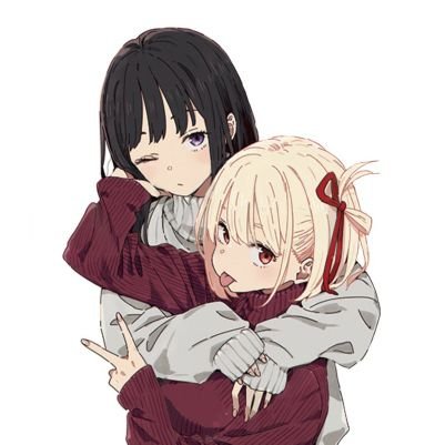 Daily posts of Chisato Nishikigi and Takina Inoue from Lycoris Recoil. Suggestions in DM || ❤ + 🔁 = 😁