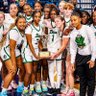 DiceGirlsBball's profile picture. Taylor Allderdice High School Girls Basketball Program 2018, 2019, 2020, 2024 & 2025 City League Champions.