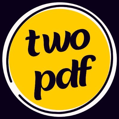 twopdf's profile picture. Our AI-powered PDF tools simplify document management with a range of features like merging, splitting, and converting PDFs.