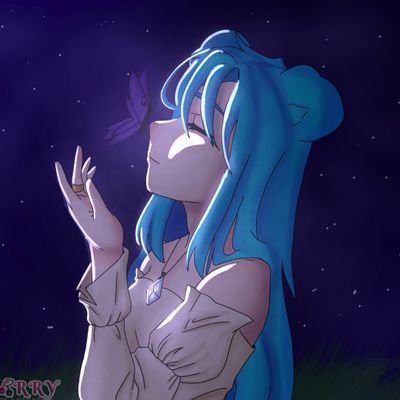 Blue_cherry887's profile picture. Dibujo lo que sea que quiera dibujar| Artista digital y tradicional 💗 |  She/her | FanArts: #BlueCherryFanArt |