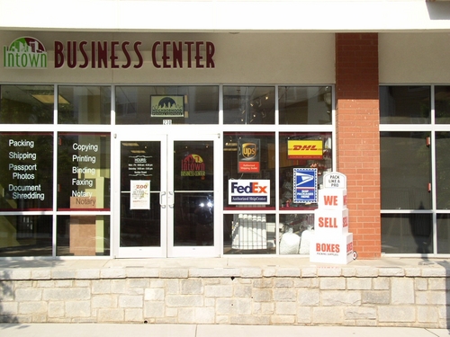 IntownBusinessC's profile picture. Your neighborhood business center.  We ship via UPS, FedEx, DHL and USPS.  We offer a variety of business services (printing, faxing, scanning, passport photos)