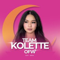 TEAM KOLETTE OFW|WAKWAK OFFICIAL (@teamkoletteofw) 's Twitter Profile Photo TEAM KOLETTE OFW|WAKWAK OFFICIAL (@teamkoletteofw) 's Twitter Profile Photo