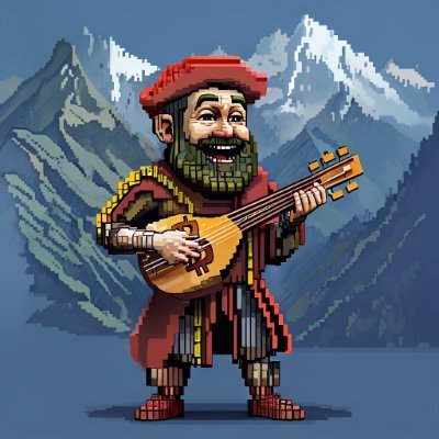 “Strumming at Poetic Node Inn—weaving ballads of Bitcoin’s unstoppable ascent.”