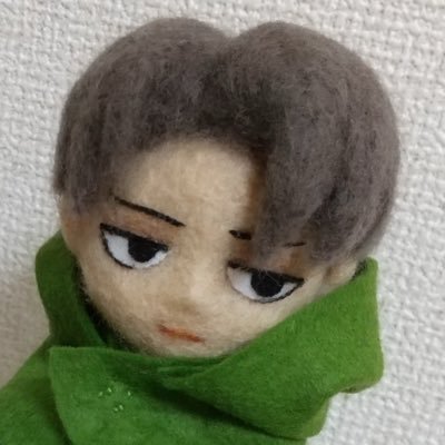 mumuwanko's profile picture. 2021.1～イッキ見でリヴァイ兵長にハマリ羊毛フェルトで兵長(モフ長)を作りました🌟手芸好き🧵✂️たまにお絵描き/進撃の巨人 兵長最推し/団長も好き/エルリ/地雷なし/昭和産とっくの昔に成人済/最終話済/無言フォロー失礼します