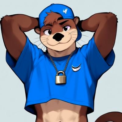 🦦 Caged otter fag twunk💪|
100% gay 🏳️🌈|
100% bottom 🍑|
Very submissive 🛐|
DMs open ✉️|
Do not condone IRL|
18+ MDNI|
All AI generated images