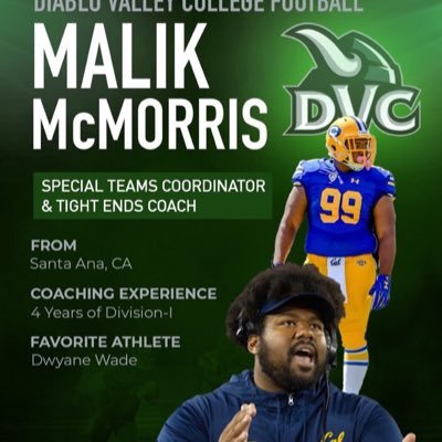 @DVCVikingsFB Tight Ends Coach & Special Teams Coordinator | Mater Dei - 15' \I/ UC Berkeley - 19' & 24’ 🐻 | ✝️