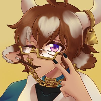 moomellowvt's profile picture. A wannabe VTuber who is self-conscious of their voice. | 25 🍂 | 
🐮 Moo.
I: @itskirion | B: @lunarimoonlady