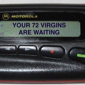 Whether you are a Muslim terrorist or a Muslim terror supporter…we have a Halal certified pager for YOU!! Beep…Beep…Beep…💥💥💥