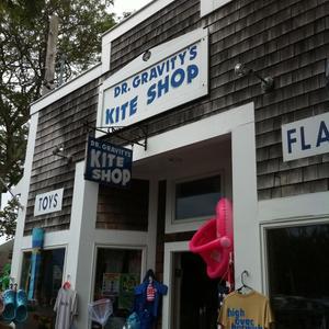 Dr. Gravity's Kite Shop sells kites, toys, candy and beach products. Also at our store: Dr. Cavity's Candy Shack