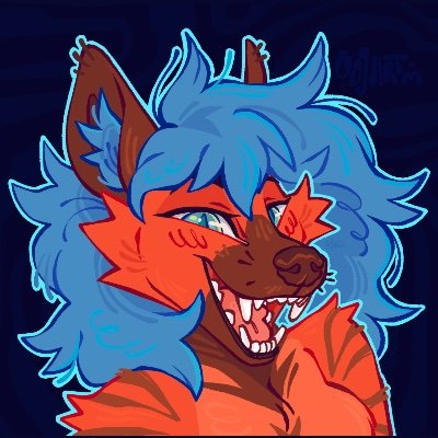 Striped hyena • 21 • pan • she/her • ASD please be patient • pfp by @Oggartm banner by @A_Little_Brick
