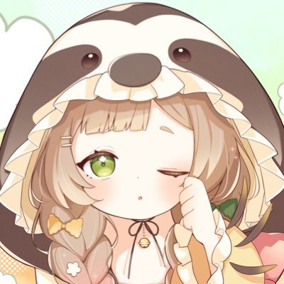 ⋆⸜ch登録1万人目指してます⸝⋆ チルい系ナマケモノVtuberꔛ⌇24.9/14 debut⌇寝落ちっ子さん大好き ⌇ ꜰᴀ #けものの絵⌇湊あくあちゃんは永遠の憧れ⚓️⌇ᴍᴀᴍᴀ୨୧@pupupunecco ⌇ ᴘᴀᴘᴀ୨୧@V_modeling⌇sᴜʙ@neochidao_