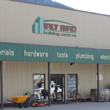 We carry a range of lumber, plywood, mouldings, hardware, paints, tools, plumbing, electrical and insulation. We also special order and do deliveries.