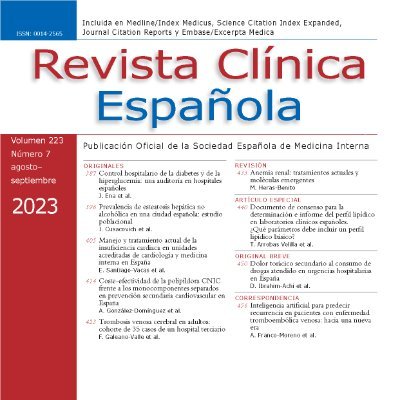 Revista Clínica Española (RCE) Profile