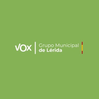 Perfil Oficial del Grupo Municipal de @vox_es en el Ayuntamiento de Lérida. Portavoz @gloriaricoiri