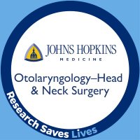 Johns Hopkins OHNS (@hopkins_ent) 's Twitter Profile