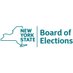 NY State Board of Elections (@nysboe) Twitter profile photo NY State Board of Elections (@nysboe) Twitter profile photo