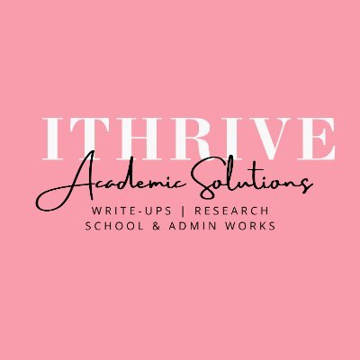 former account: @ithrive_edu
(can't retrieve it anymore) FORTE: Psychology, Research/Thesis, Industrial Org, presentations, and any forms of write up's