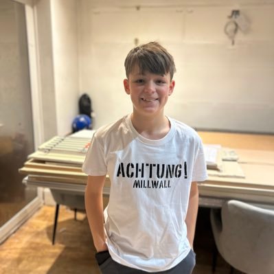 big Millwall follower,teammates call me Rhino, loves the den, insta @charliesmillwallpage follow my adventures and raising lots of money - page monitored by mum