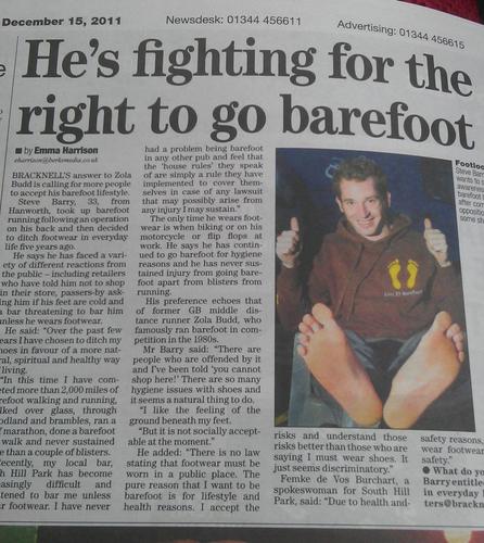 BarefootSPB's profile picture. Barefoot wanderer and activist, Tree climber, Anodiser, lover of nature, Marmite and doing things fast as I can.