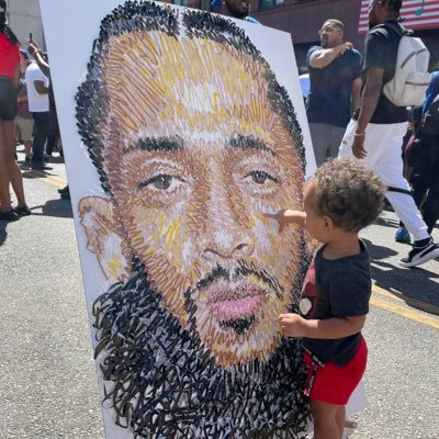 realbigtrav20's profile picture. NIPSEY HUSSLE all day💙🏁