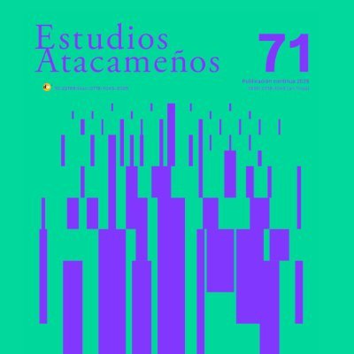 reatacam's profile picture. Revista del Instituto de Arqueología y Antropología de la U. Católica del Norte. Publica y difunde contribuciones originales e inéditas.