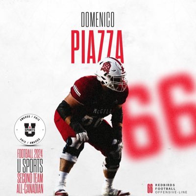 Piazza_Dom66's profile picture. 6'3 295 🏈🏆 JAC alumn McGill OL 66 🇮🇹