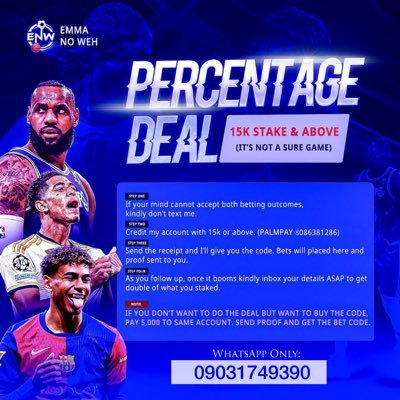 Punter that doesn’t do CASHOUT. click link underneath. 09031749390