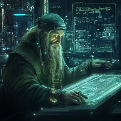 cyberdevinci's profile picture. Rebellion Process. Memetic Interpolation. Time Protocol. Trench Access. Interlinked.