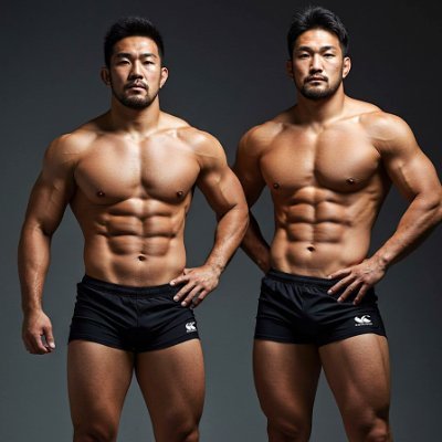 生成AIで作ったラガーマンの妄想世界を適当にアップしてます。全て実在する人物ではありません。ゲイ要素を含みます。無断使用、転載は固くお断りします。All images are generated by AI. Unauthorized use is not allowed.#AI男子 #AIART