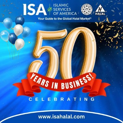 Islamic Services of America (I.S.A.) is North America's most globally recognized Halal Certifying Body; serving more than 70 countries around the world.